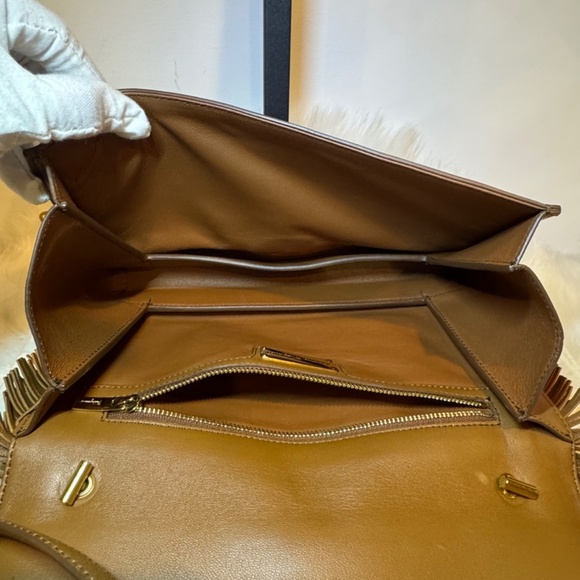 Salvatore Ferragamo Ginny Vara Fringe Crossbody - Picture 8 of 11